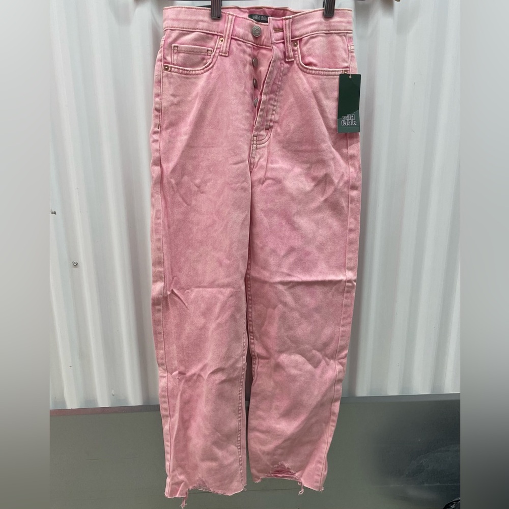 Wild Fable Pink Distressed Jeans Size 00